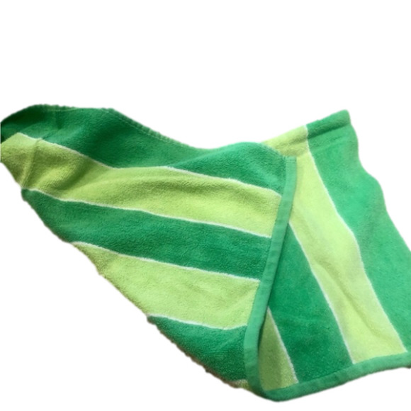 Target Other - Beach Towel in Green/White
